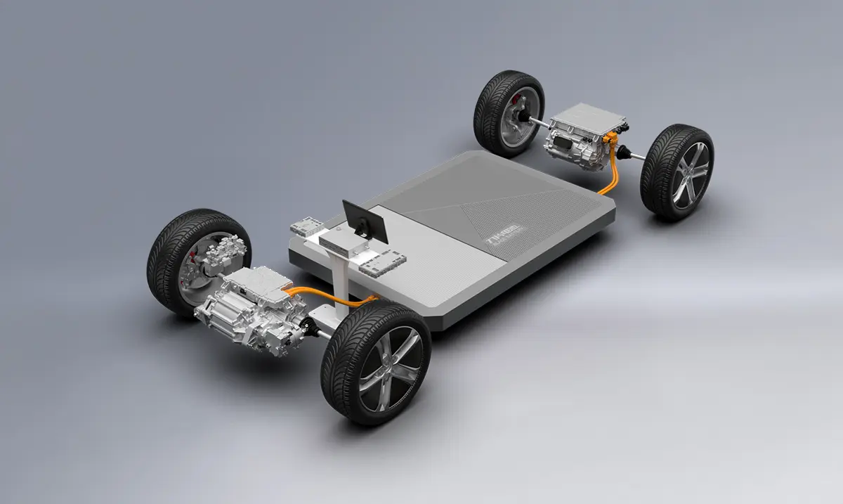 e³-Plattform: Die smarte Fahrzeugarchitektur