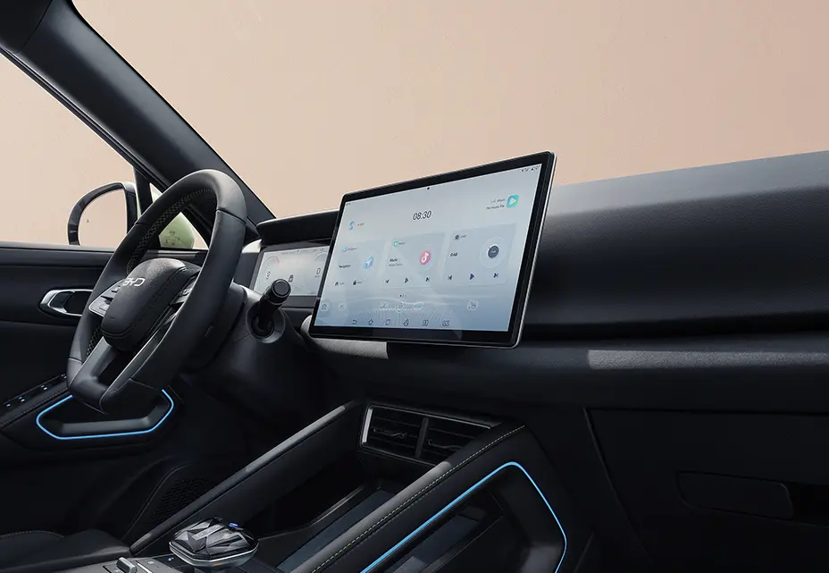 Drehbarer 12.8-Zoll Bildschirm