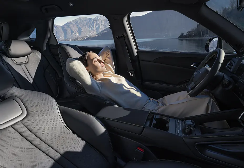 Großzügiger Platz für alle Passagiere