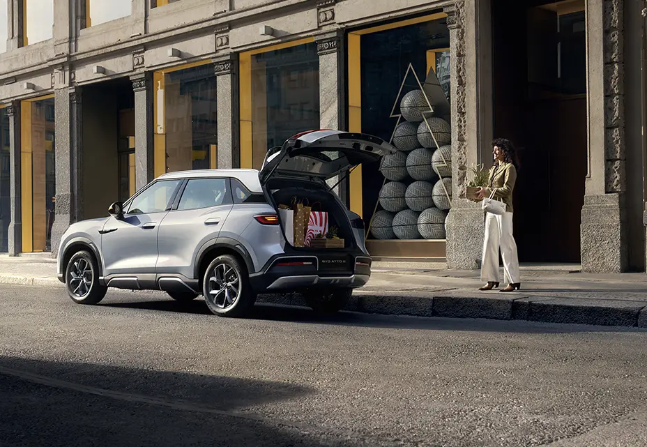 Cleverer Stauraum für zusätzliches Gepäck