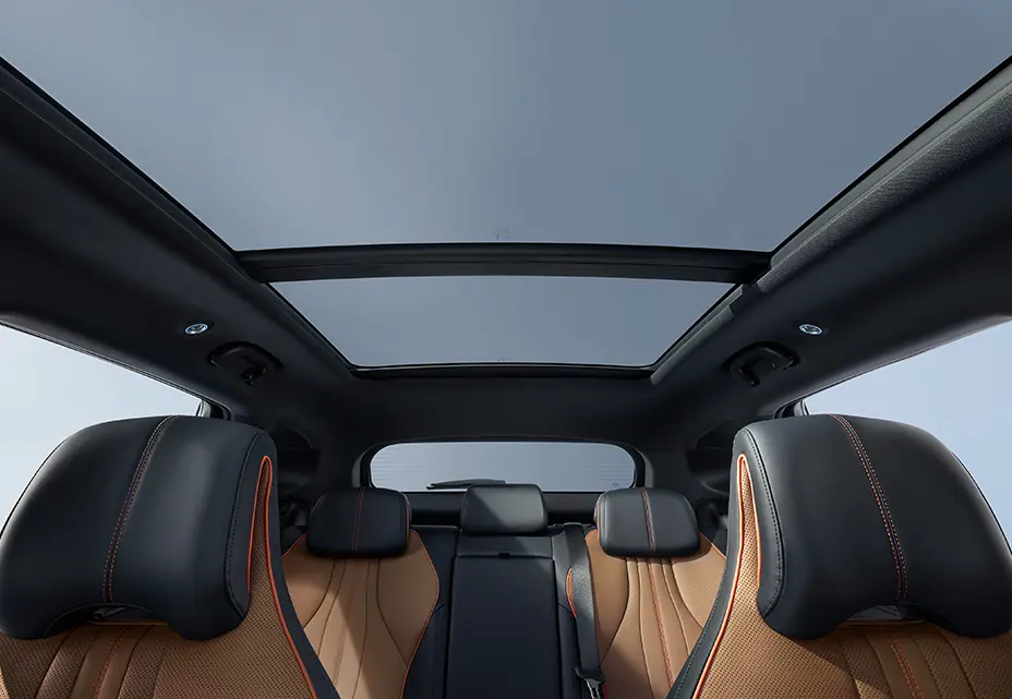 Luftiges Panoramadach