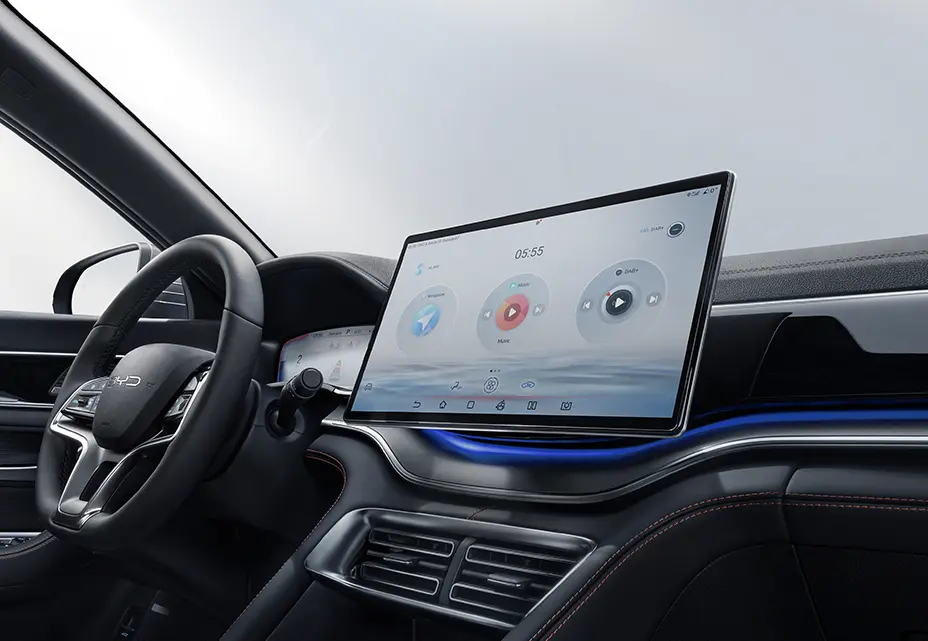 Schwenkbarer Touchscreen