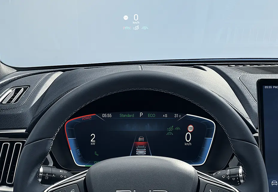 Smartes Cockpit & Head-Up-Display